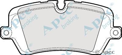APEC BRAKING pad1946 -  Комплект тормозных колодок, дисковый тормоз